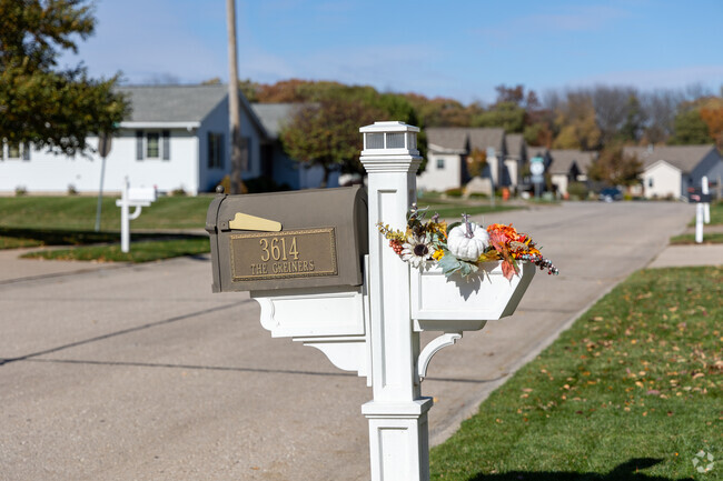 Walton Hills residents take pride in their well-kept yards, and some enjoy decorated mailboxes.