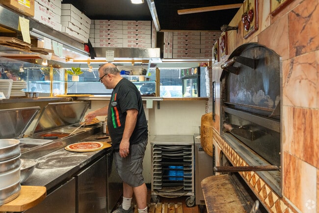 Alcamo Italian restaurant is known for its brick oven pizza.