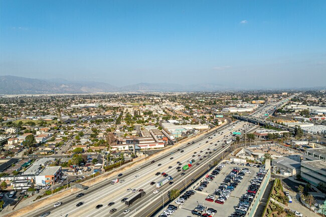 Baldwin Park commuters often get around on the 10 Freeway that runs right through the city.