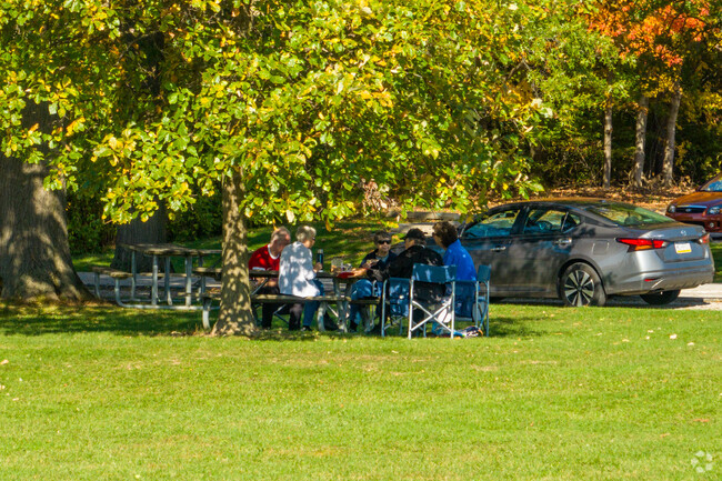 Resident from Old Brook Farms neighborhood can go and hang out with friends at Shoaff Park.