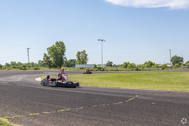 Adkins Crossing is home to the Oklahoma Motorsports Complex.