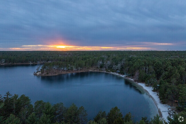 White Island Shores residents love to explore the scenic Myles Standish State Forest.
