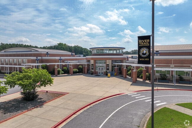 River Trail Middle School is one of the newest school buildings in the district.