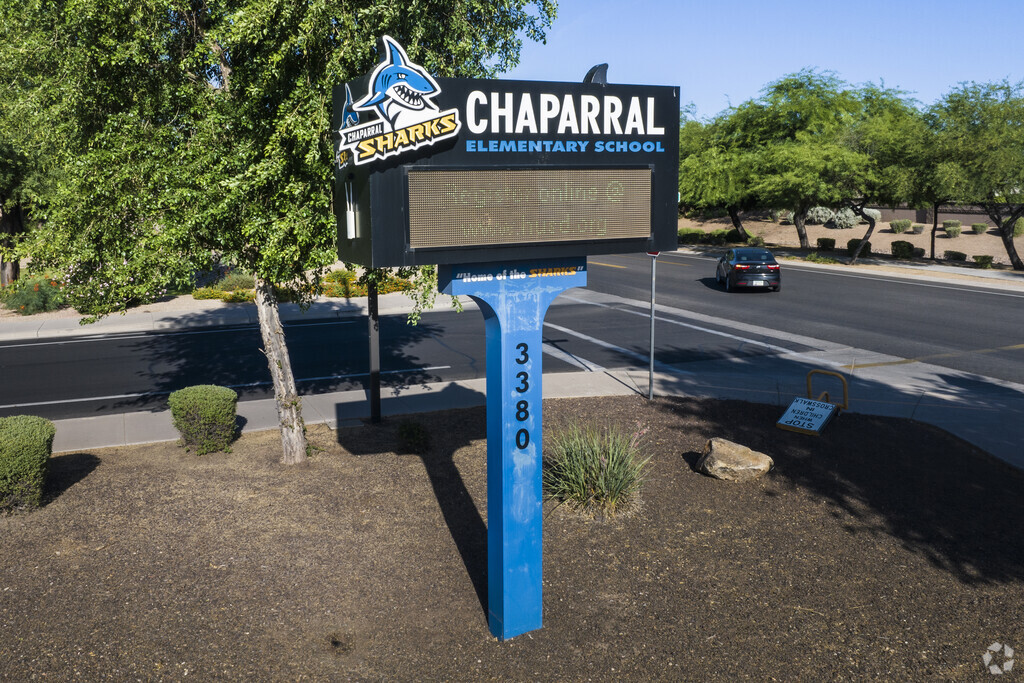 Chaparral Elementary School is the home of the Sharks. Go Sharks!