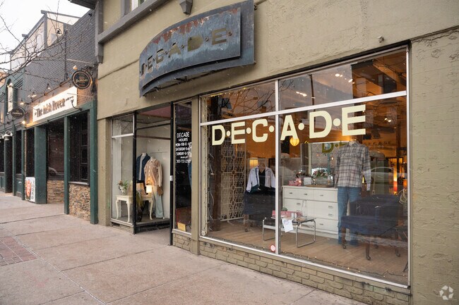 Broadway is well known as one of Denver's best vintage hot spots - you can pick up great clothes and furniture, along with some gifts, at Decade.