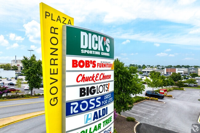 Governor Plaza near Pumphrey has many great shopping options.