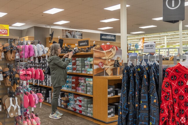 The nearby Fred Meyers offers home goods clothing for Columbia Valley Gardens residents.