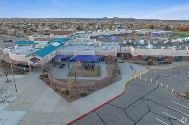 Alternative view of Painted Sky Elementary School.