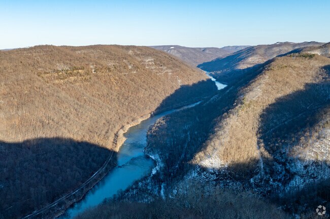 The New River Gorge National Park and Preserve protects the New River Gorge in southern West Virginia’s Appalachian Mountains.