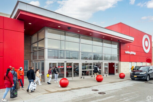 Target is among the various major retailers at the Green Acres Mall in nearby Valley Stream.