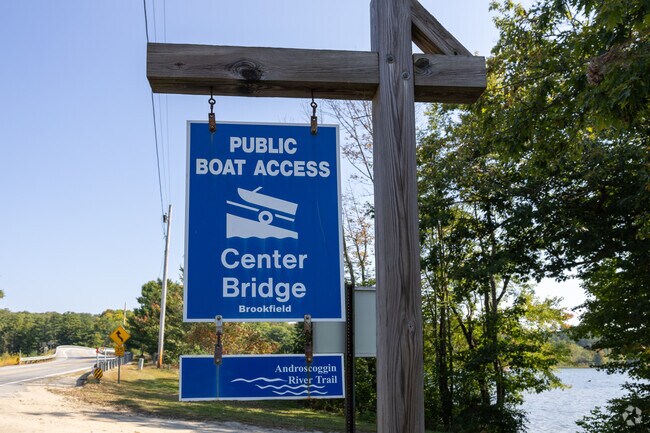 The Androscoggin River boat launch is a popular spot in Turner during the summer