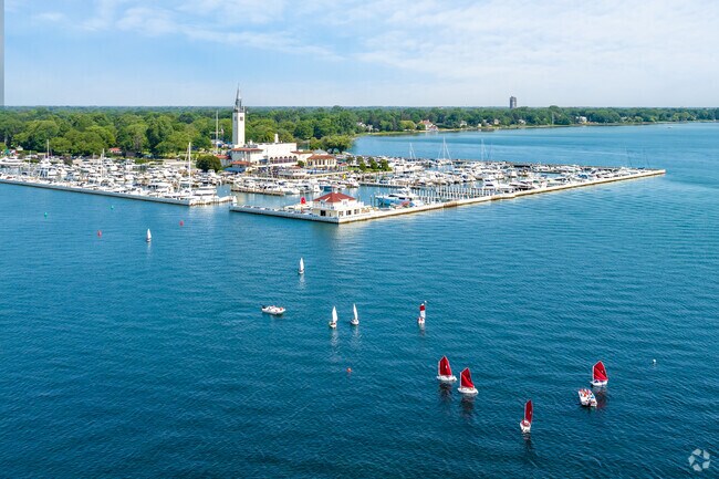 Adults and children alike can learn to sail at Grosse Pointe Yacht Club in the Woods.