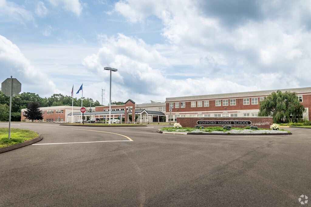 Stafford Middle School is located in Stafford, CT.