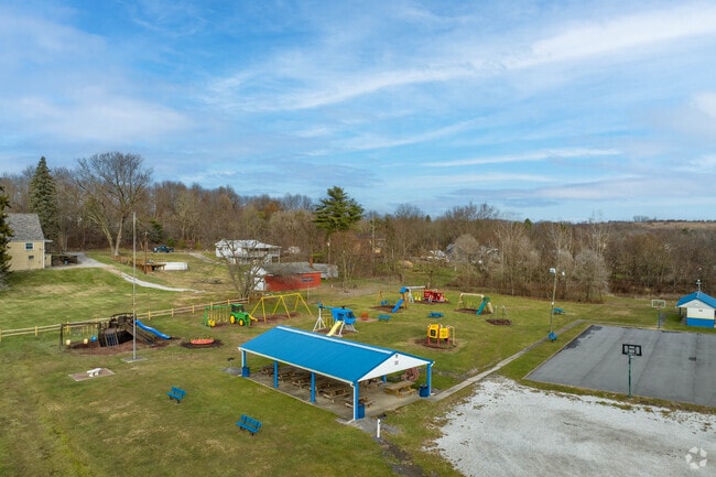 The children of Midway can enjoy the playground at Midway Park.