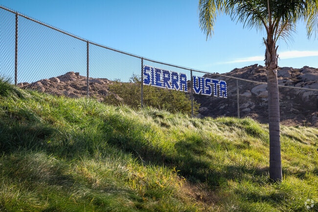 School spirit seen on the fence at Sierra Vista Elementary School in Perris.