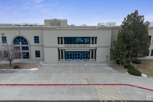 Oak Grove Classical Academy entrance.