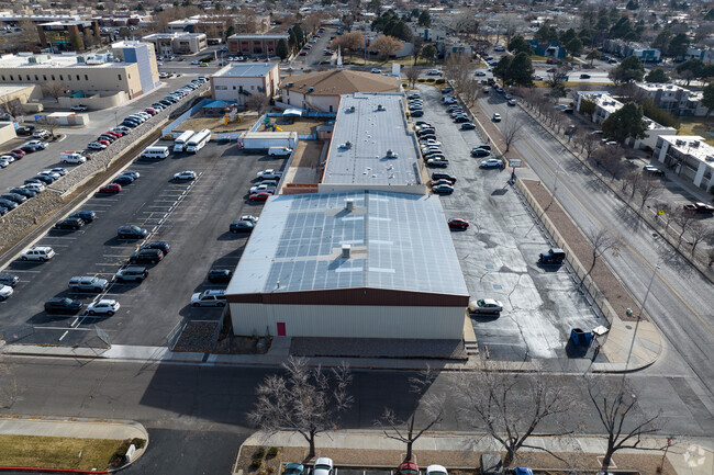 A northern view of Evangel Christian Academy.
