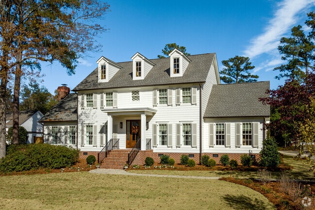 There are some historic styled homes in The Hamptons.