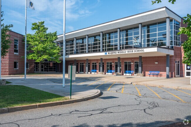 Monomoscoy Island residents attend 
Mashpee Middle-High School from 7th to 12th grade.