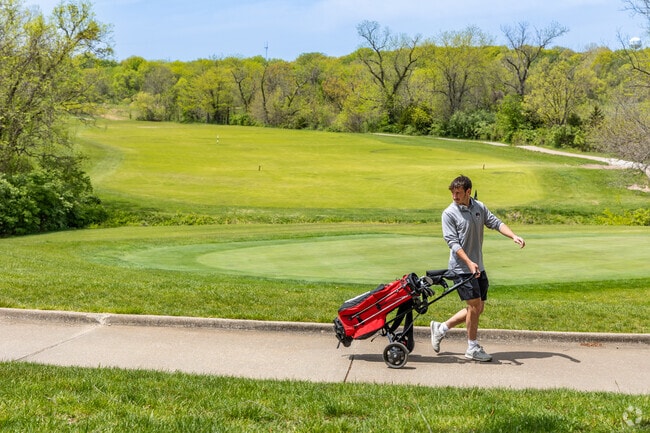 Drumm Farms golf course offers an 18-hole layout that everyone can enjoy.
