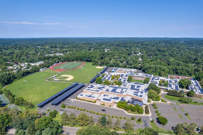 Fairfield Warde High School in Fairfield serves students in grades 9th through 12th.