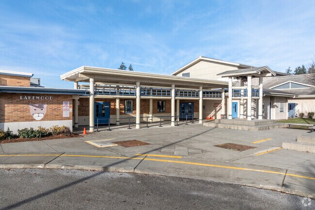 Lakewood Elementary School serves Smokey Point as part of the Lakewood School District.