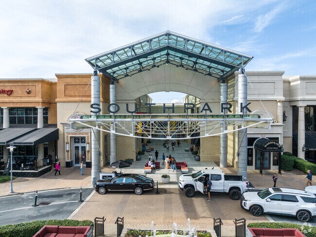 SouthPark Mall is a high end retail mall in Park Crossing.