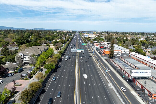 Ventura sits just west of U.S. Route 101, giving residents quick access to the Bayshore Freeway for Bay Area commuting.