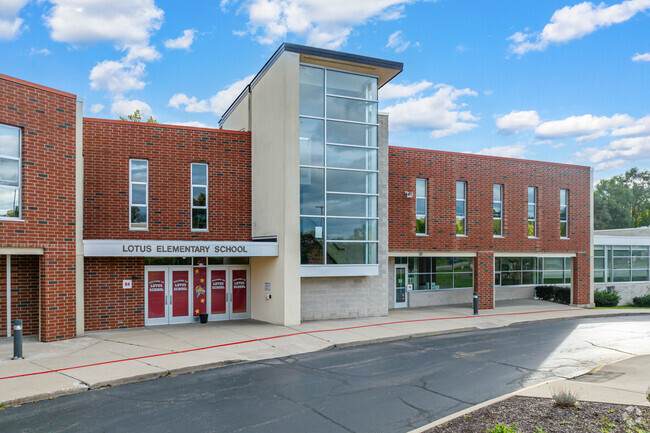 Lotus Elementary School is in Fox Lake School District 114.