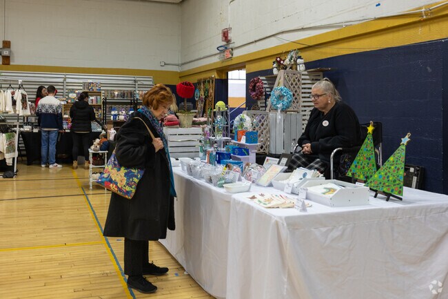 Pick up some jewelry for the perfect gift at the annual Christmas Fair in Downtown Winthrop.