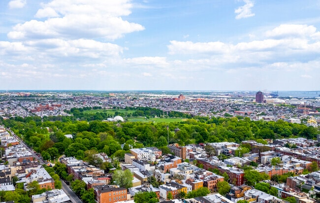 McElderry Park is located just north of 133-acre Patterson Park.