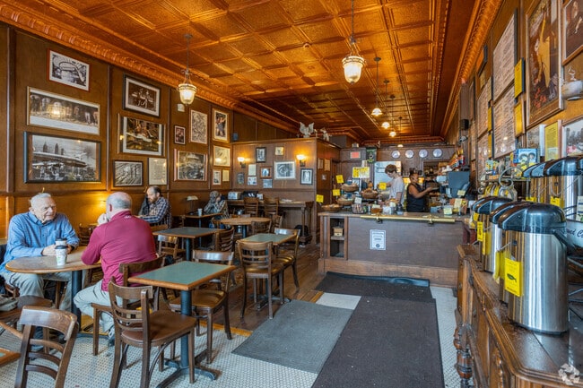 The local Bitter End coffee shop is a John Ball Park neighborhood favorite.