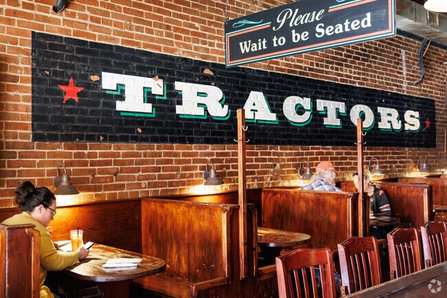 Savor comfort food favorites like catfish and burgers at Tractors in Uptown Jackson.
