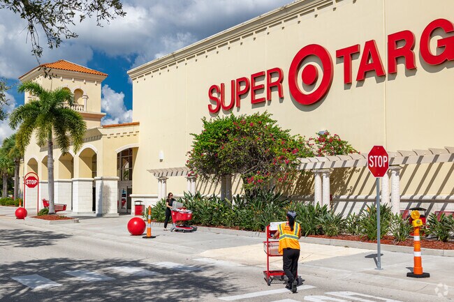 The Brooks residents will find groceries and home essentials at the nearby Target.