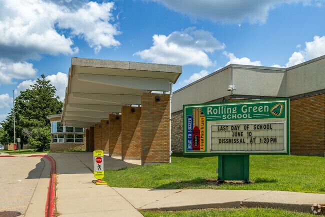Rolling Green Elementary School near Five Points is a part of district 205.