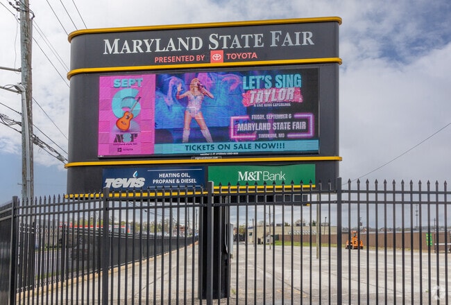 The Maryland State Fair is held every year in the Timonium neighborhood.