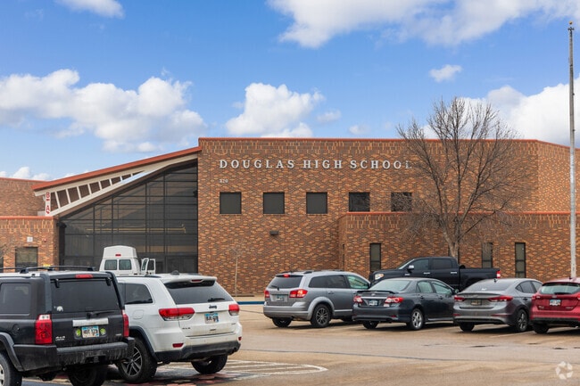 Douglas High School is located in Box Elder South Dakota.