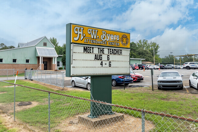 H. W. Byers Middle is located at 4178 Highway 72 in Holly Springs.