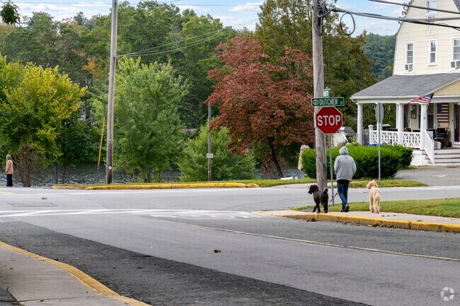 The scenic Northrop Street in Hopedale is great for walking pets.