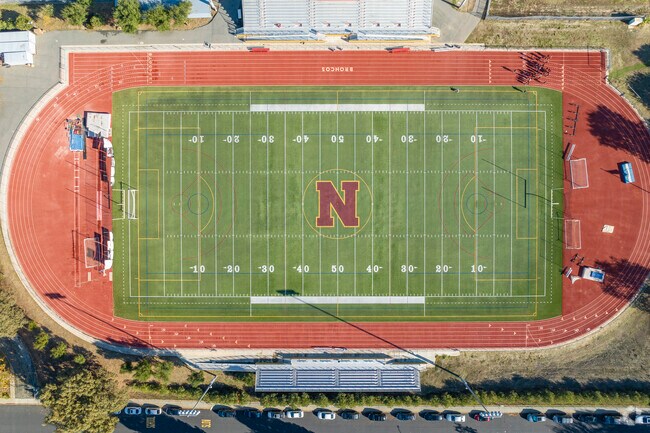 Northgate High School has a newly renovated football field.
