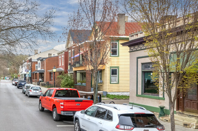 Mainstrasse is known for its historic architecture.
