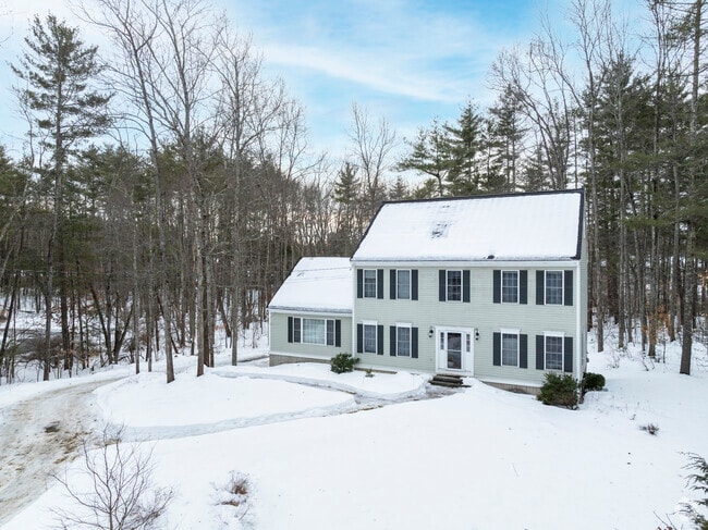 In the town of Exeter, you can find timeless Colonials on large wooded lots.