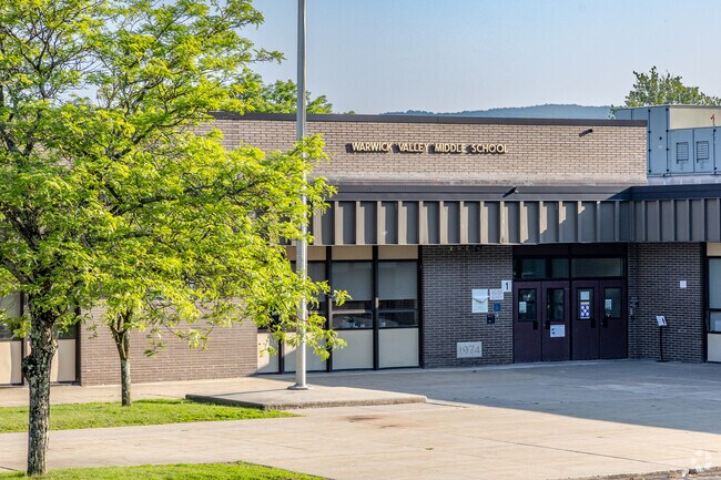 Warwick Valley Middle School serves about 1,100 students in grades 5 through 8.