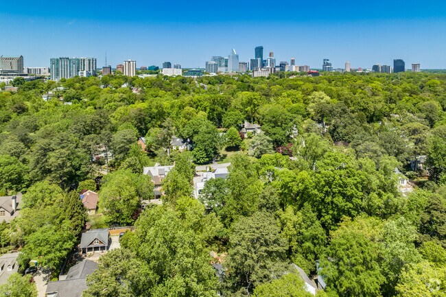Garden Hills boasts stunning views of Buckhead.