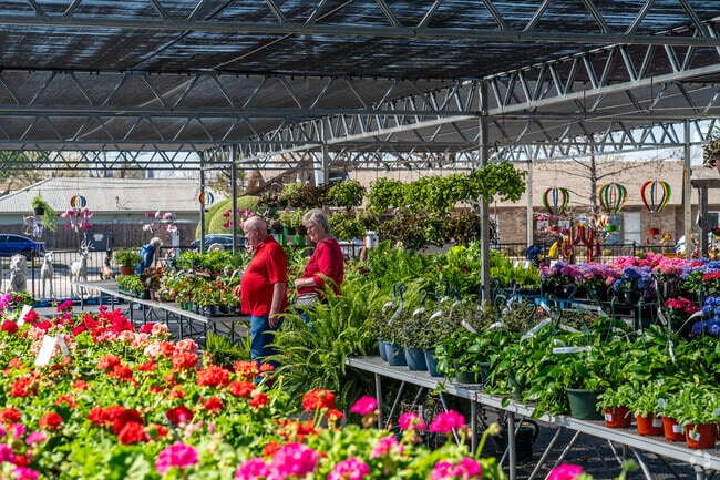 Locals visit nearby nurseries to prep for Texas spring in Dalworthington Gardens.