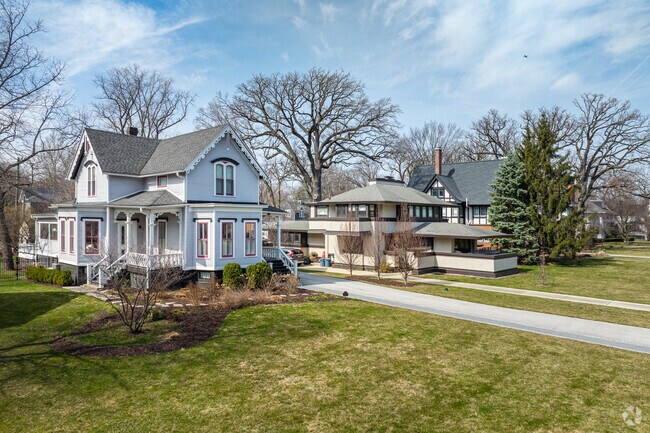 River Forest homes can reach upwards to several million dollars.