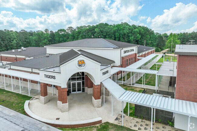 Simpson Central School entrolls 483 students yearly in grades K though 8.