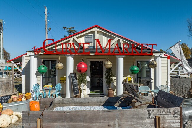 The Curve Market in Scott is a locally owned general store.