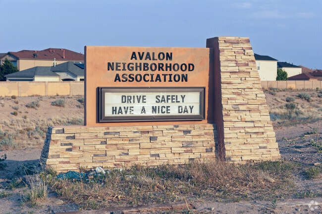 Avalon is a small neighborhood on the west side of the Rio Grande.