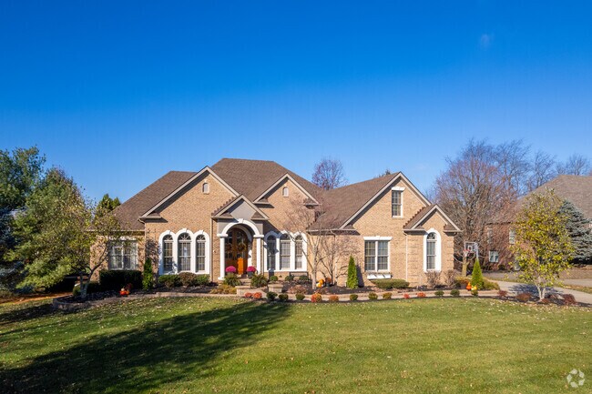 Larger homes in Keene-Dixon Town often have well-kept landscaping and decor.
